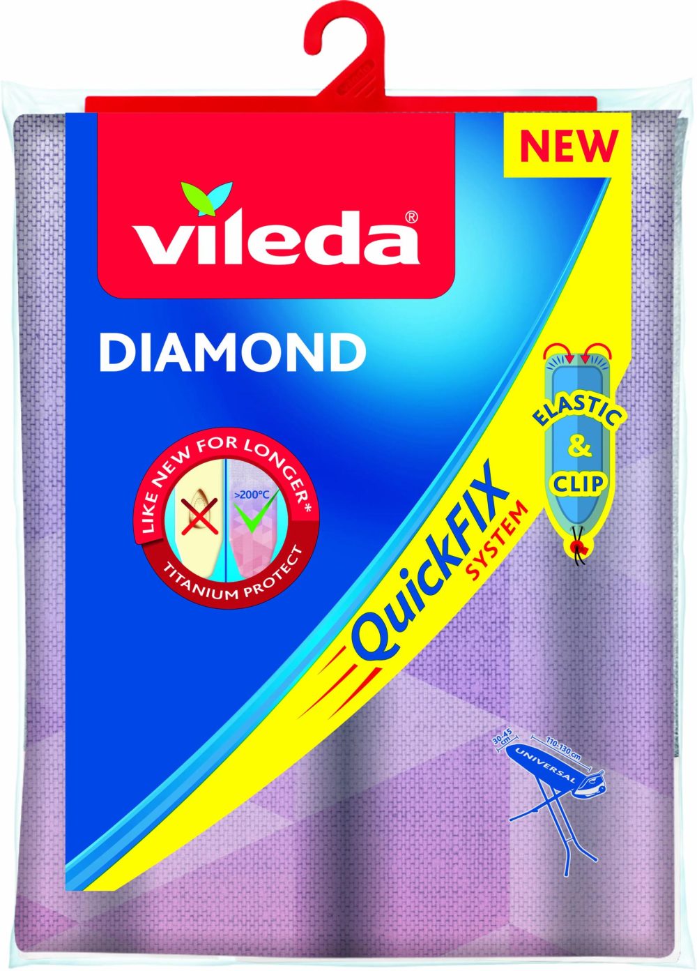 Bügeltischbezug Quickfix Diamond Universell Kaufen  |   Bügelbretter Bügelbretter Bügelbretter